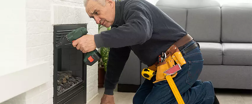 New Indoor Fireplace Installation in Altadena, California