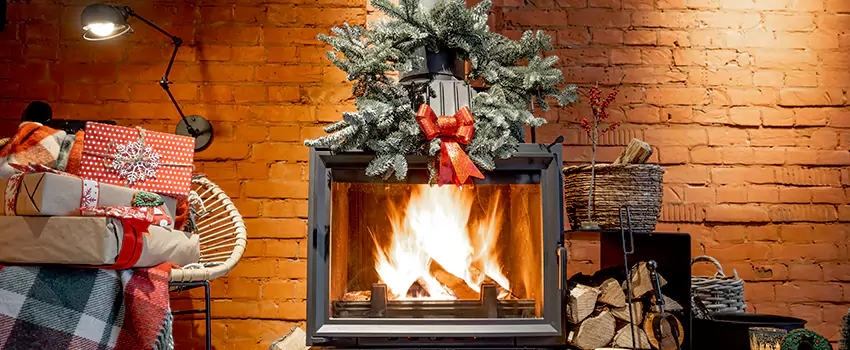 Travis Industries Linear Gas Fireplace Installation in Altadena, California