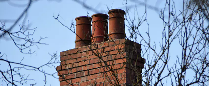 Chimney Crown Installation For Brick Chimney in Altadena, California