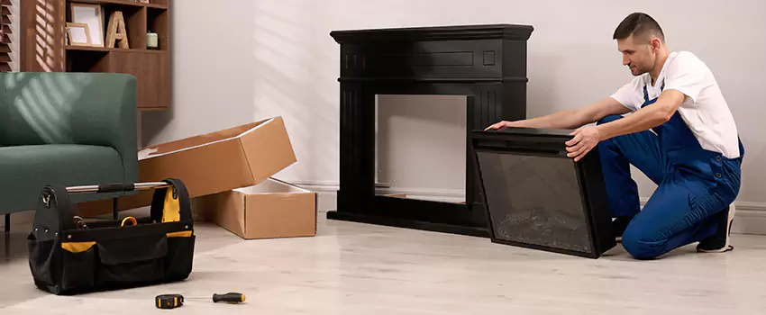 Old Rusted Metal Fireplace Repair And Replacement in Altadena, CA