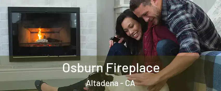  Osburn Fireplace Altadena - CA